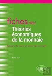 Fiches Des Théories Économiques De La Monnaie ; Rappels De Cours Et Exercices Corrigés