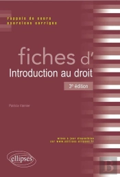Fiches D'Introduction Au Droit 3e Edition