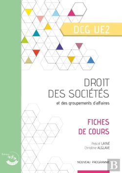 Bertrand.pt - Fiches En Droit Des Societes - Ue 2 Du Dcg