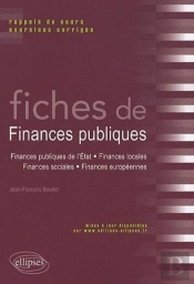 Fiches Finances Publiques Rappels De Cours & Exercices Corriges