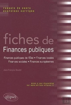 Bertrand.pt - Fiches Finances Publiques Rappels De Cours & Exercices Corriges