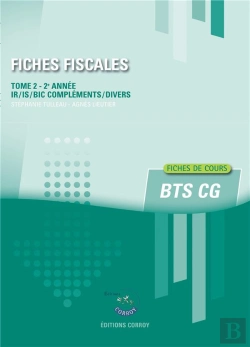 Bertrand.pt - Fiches Fiscales T2 - Fiches De Cours De Fiscalite Pour Les Bts Cg 2e Annee
