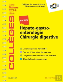 Bertrand.pt - Fiches Hépato-Gastroentérologie / Chirurgie Digestive ; Les Fiches Ecni Et Qi Des Collèges