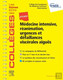 Bertrand.pt - Fiches Médecine Intensive, Réanimation, Urgences Et Défaillances Viscérales Aiguës