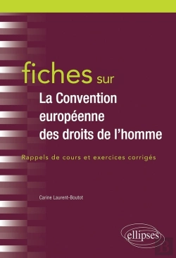Bertrand.pt - Fiches Sur La Convention Européenne Des Droits De L'Homme