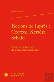 Fictions De L'Après : J. M. Coetzee, I. Kertész, W. G. Sebald : Temps Et Contretemps De La Conscience Historique