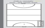 Field Hockey 2 In 1 Tacticboard And Training Workbook