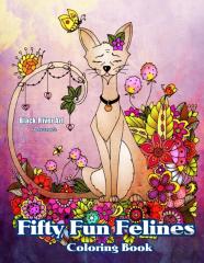 Fifty Fun Felines Coloring Book