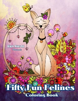 Bertrand.pt - Fifty Fun Felines Coloring Book