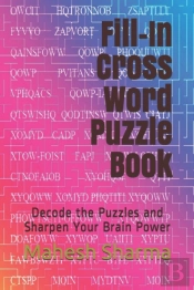 Fill-In Cross Word Puzzle Book