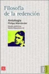 Filosofia De La Redencion (Antologia) 