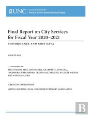 Final Report On City Services For Fiscal Year 2020-2021
