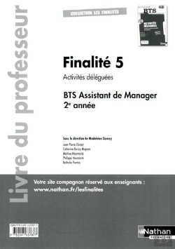 Bertrand.pt - Finalite 5 Bts 2eme Annee (Les Finalites) Professer - 2015