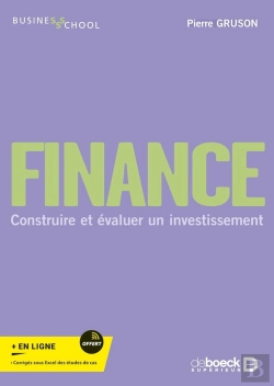 Bertrand.pt - Finance : Construire Et Évaluer Des Projets D'Investissements