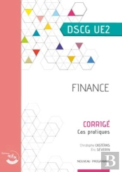 Finance - Corrigé : Ue 2 Du Dscg