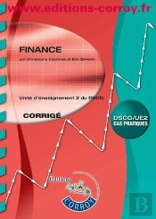 Finance Corrige - Ue 2 Du Dscg