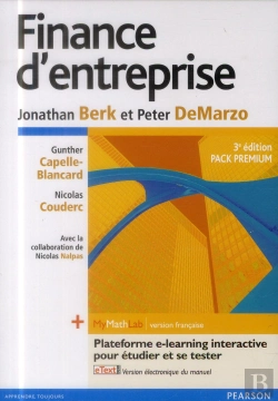 Bertrand.pt - Finance D'Entreprise 3e Pack Premium Fr (Paperbook + Etext + Iml Fr)
