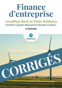 Bertrand.pt - Finance D'Entreprise : Corrigés (6e Édition)