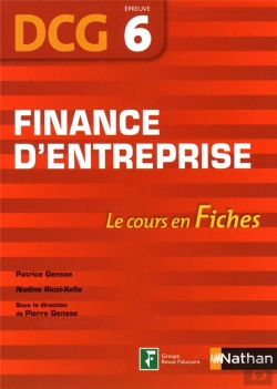 Bertrand.pt - Finance D'Entreprise Epreuve 6 Dcg Fiches 2011