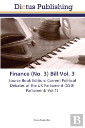 Finance  No. 3  Bill Vol. 3