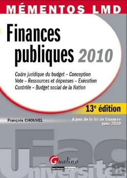 Bertrand.pt - Finances Publiques 2010 (13e Édition)