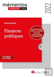 Finances Publiques 2022 25eme Edition - Integre La Loi De Finances Pour 2022 25e Ed.
