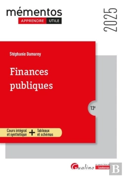 Bertrand.pt - Finances Publiques : Cours Intégral Et Synthétique + Tableaux Et Schémas (Édition 2025)