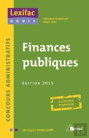Finances Publiques (Édition 2015)
