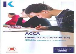 Financial Accounting - Study Text