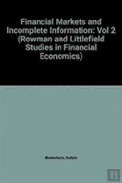 Bertrand.pt - Financial Markets And Incomplete Information