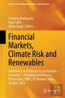 Financial Markets, Climate Risk And Renewables