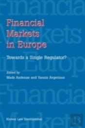 Financial Markets In Europe: Towards A Single Regulator