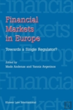 Bertrand.pt - Financial Markets In Europe: Towards A Single Regulator