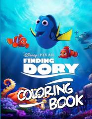 Finding Dory Coloring Book