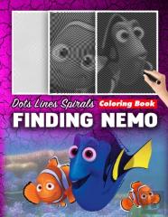 Finding Nemo Dots Lines Spirals Coloring Book