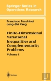 Finite-Dimensional Variational Inequalities And Complementarity Problems