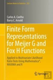 Finite Form Representations For Meijer G And Fox H Functions