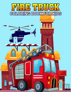 Bertrand.pt - Fire Truck Coloring Book For Kids