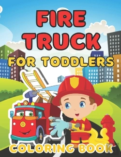 Bertrand.pt - Fire Truck Coloring Book For Toddlers