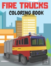 Fire Trucks Coloring Book