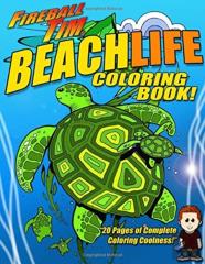 Fireball Tim Beachlife Coloring Book