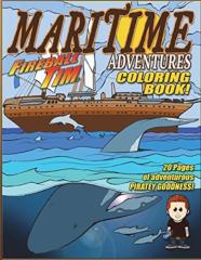 Fireball Tim Maritime Adventures Coloring Book
