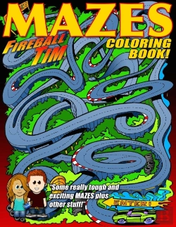Bertrand.pt - Fireball Tim Mazes Coloring Book