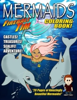 Bertrand.pt - Fireball Tim Mermaids Coloring Book