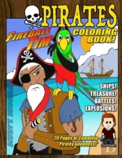 Fireball Tim Pirates Coloring Book