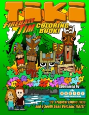 Fireball Tim Tiki Coloring Book
