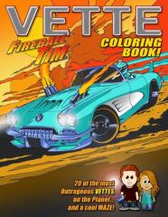 Fireball Tim Vette Coloring Book