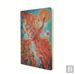 Bertrand.pt - Firebird (Birds Of Happiness) A4 Lined Cahier