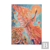 Firebird (Birds Of Happiness) Ultra Unlined Hardback Journal (Elastic Band Closure)