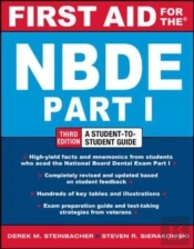 First Aid For The Nbde Part 1, Third Edition